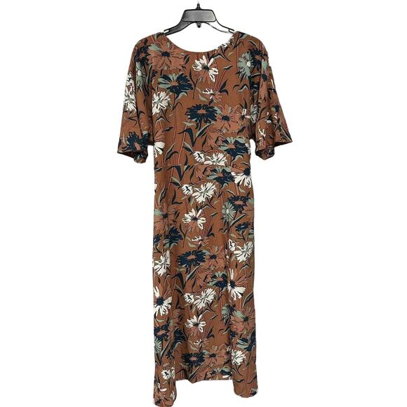 Vetta The Convertible Wrap Tie Dress Retro Floral Print Size Large New NWT - Picture 4 of 6